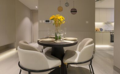 1-Bedroom apartment — Dining room | Condor Marina Star Residences