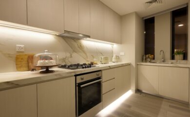 1-Bedroom apartment — Kitchen | Condor Marina Star Residences