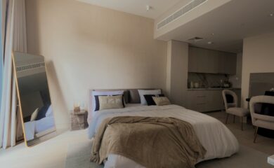 Studio apartment – Bedroom | Condor Marina Star Residences