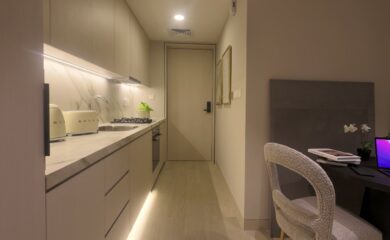 Studio apartment – Kitchen | Condor Marina Star Residences