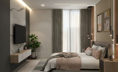 Duplex Villa – Master bedroom | Condor Marina Star Residences
